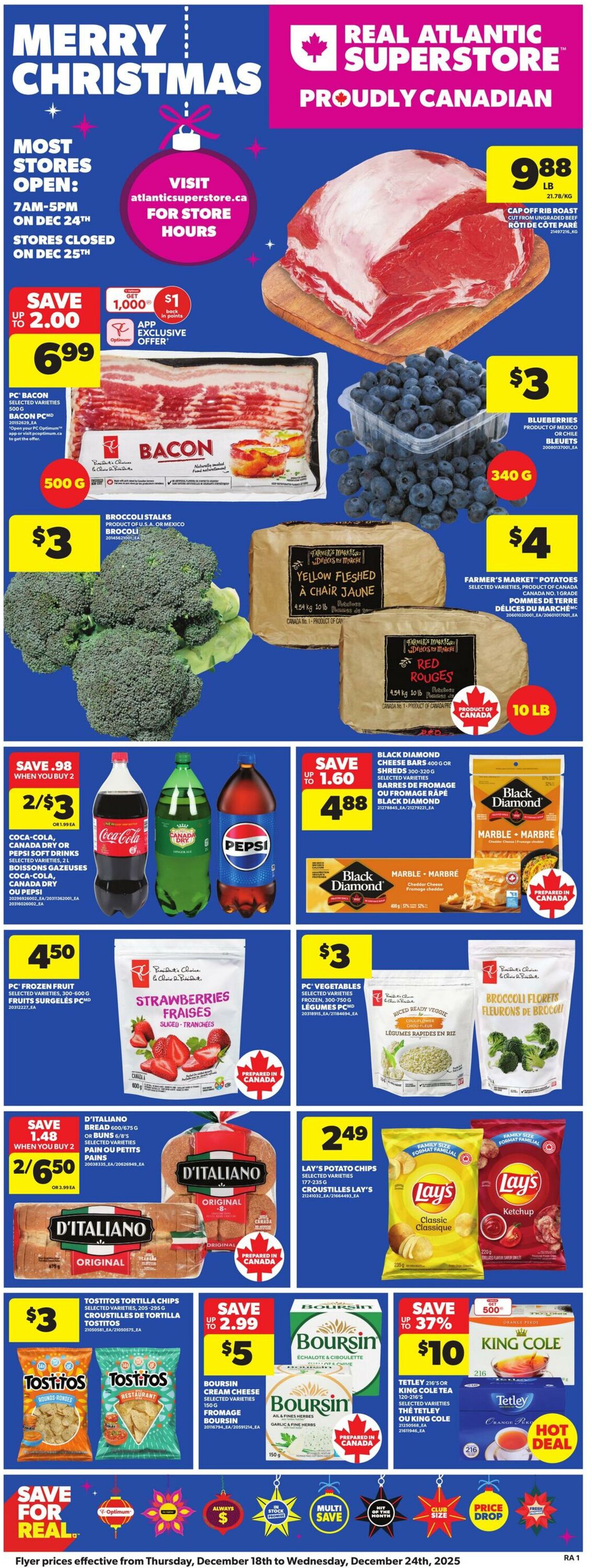Flyer Atlantic Superstore 18.12.2025 - 24.12.2025