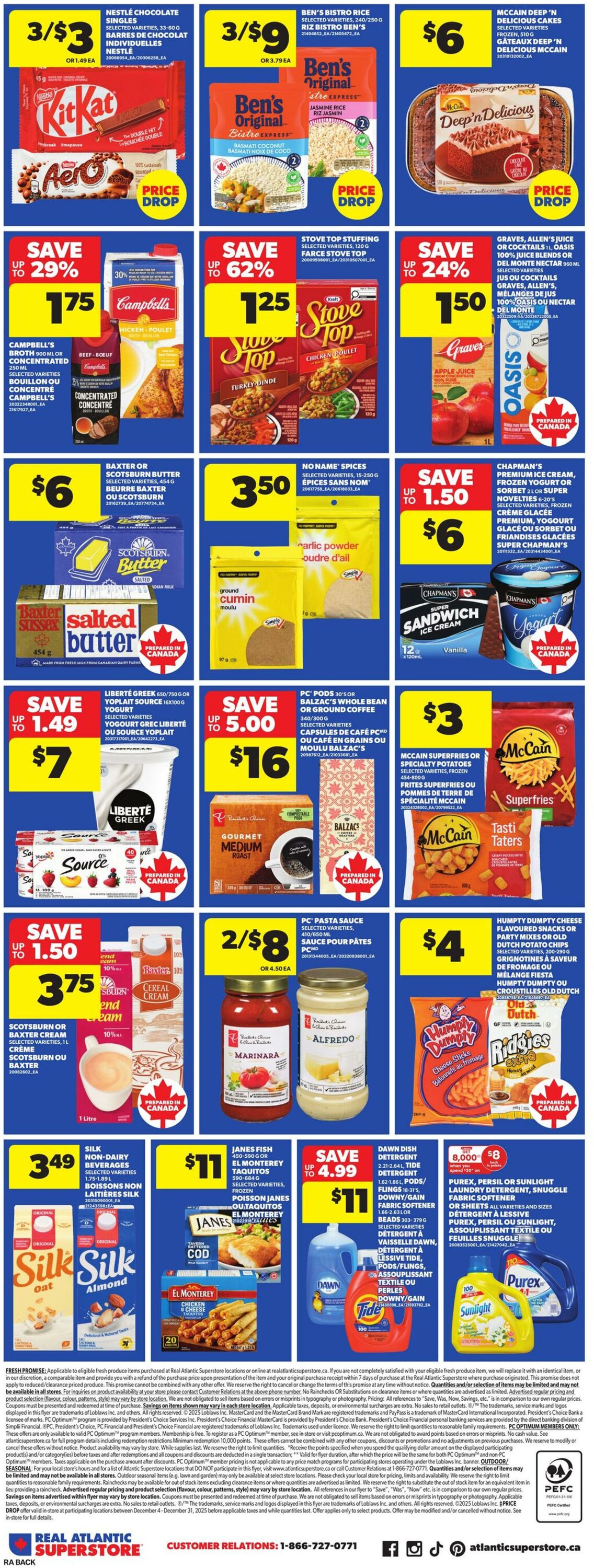 Flyer Atlantic Superstore 18.12.2025 - 24.12.2025
