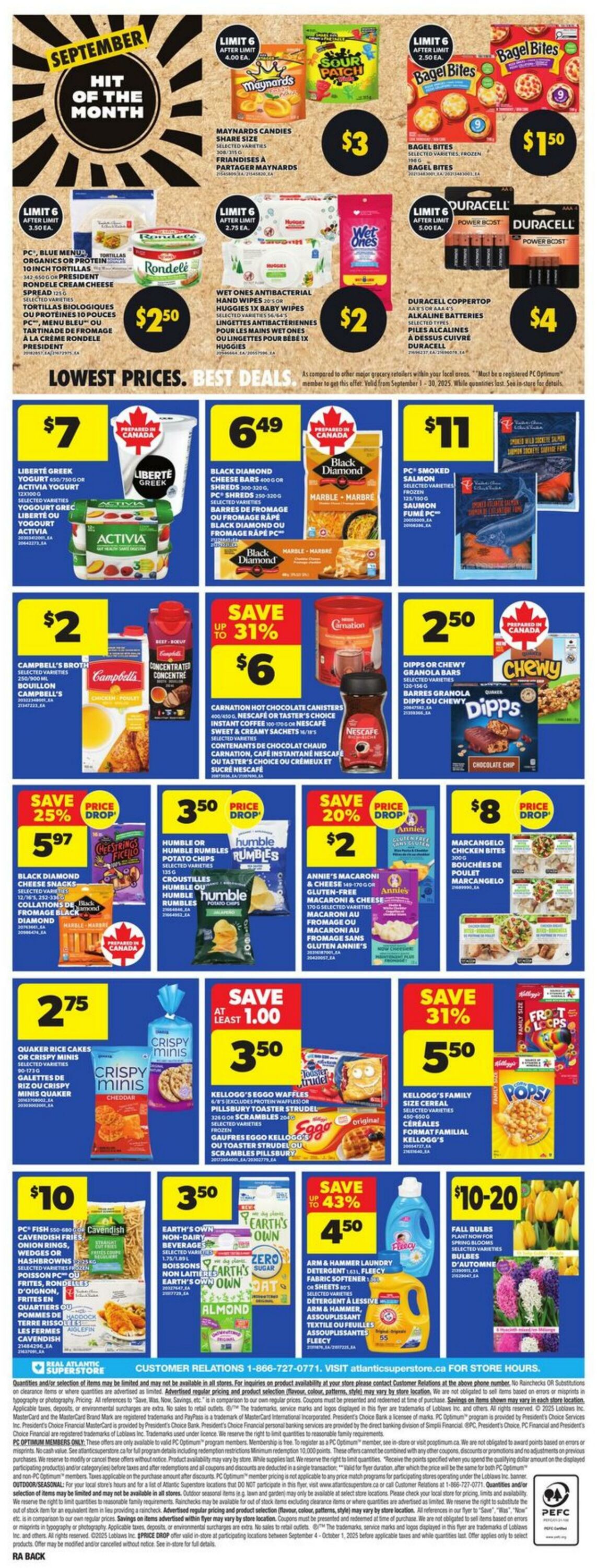 Flyer Atlantic Superstore 04.09.2025 - 10.09.2025