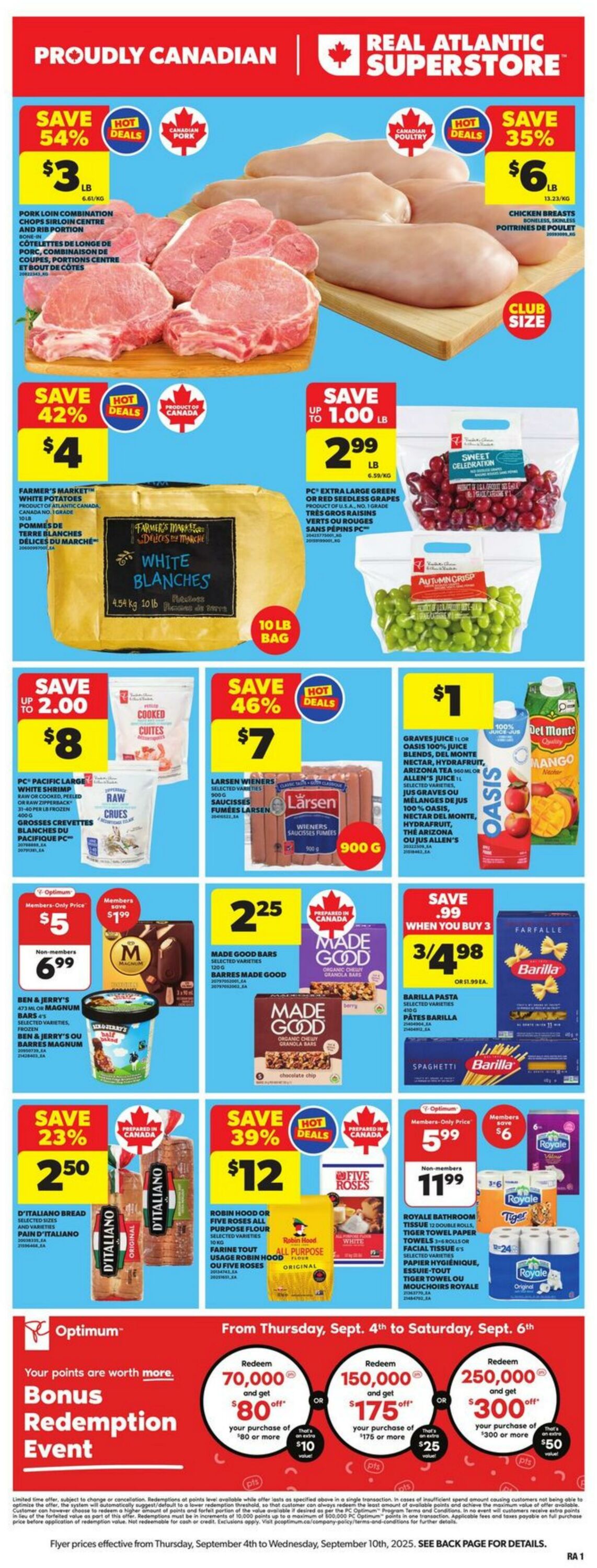 Flyer Atlantic Superstore 04.09.2025 - 10.09.2025