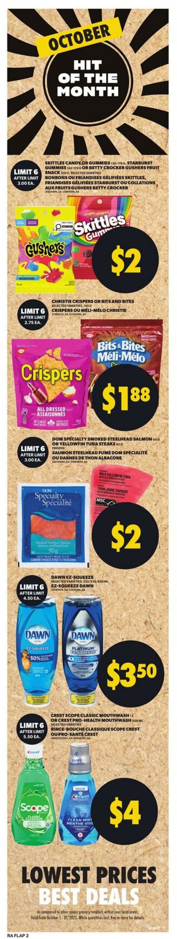 Flyer Atlantic Superstore 02.10.2025 - 08.10.2025