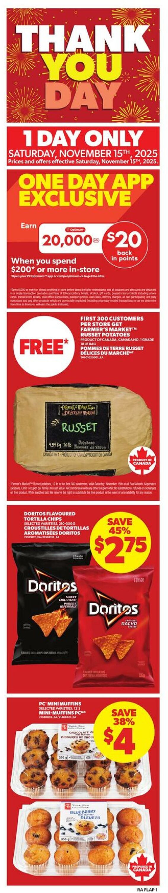 Flyer Atlantic Superstore 13.11.2025 - 19.11.2025