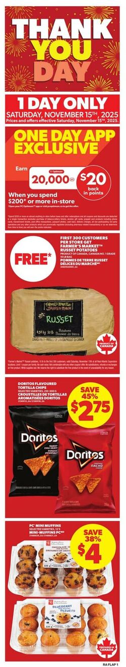 Flyer Atlantic Superstore 18.09.2025 - 24.09.2025