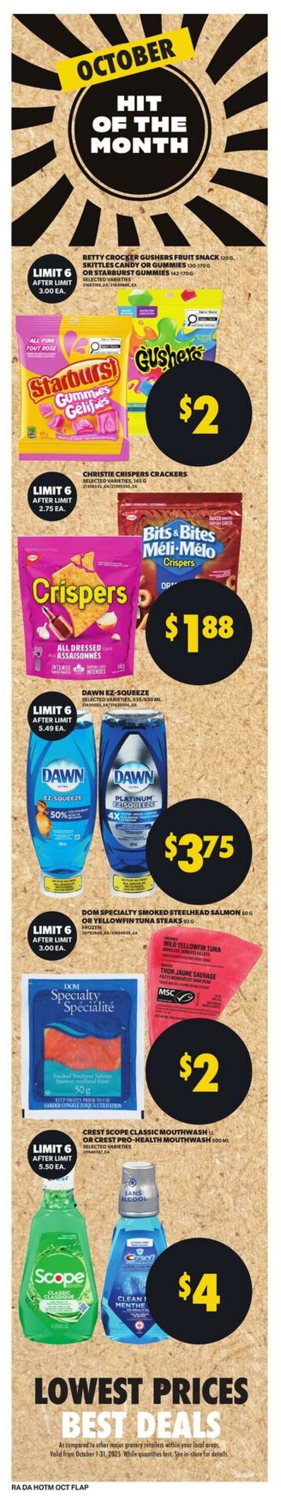 Flyer Atlantic Superstore 16.10.2025 - 22.10.2025