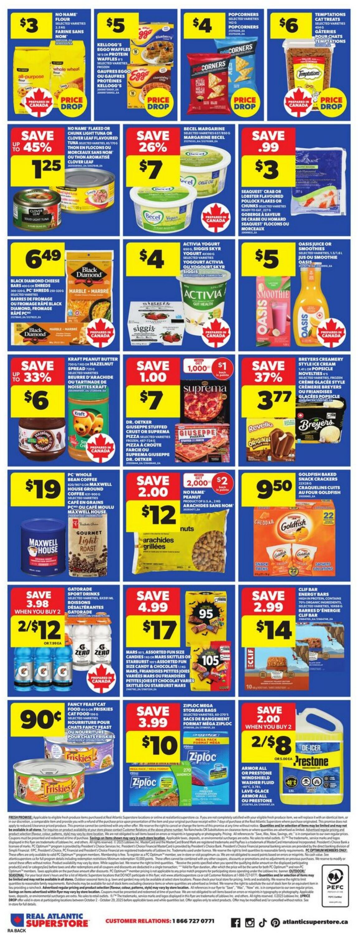 Flyer Atlantic Superstore 16.10.2025 - 22.10.2025