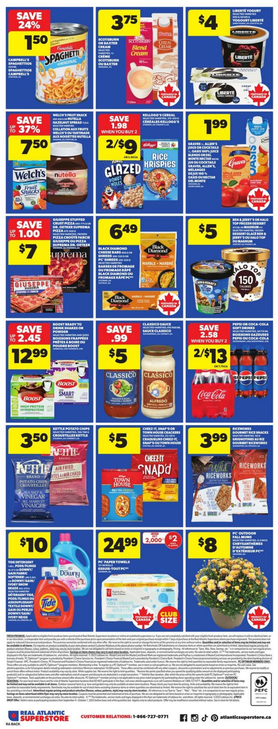 Flyer Atlantic Superstore 25.09.2025 - 01.10.2025