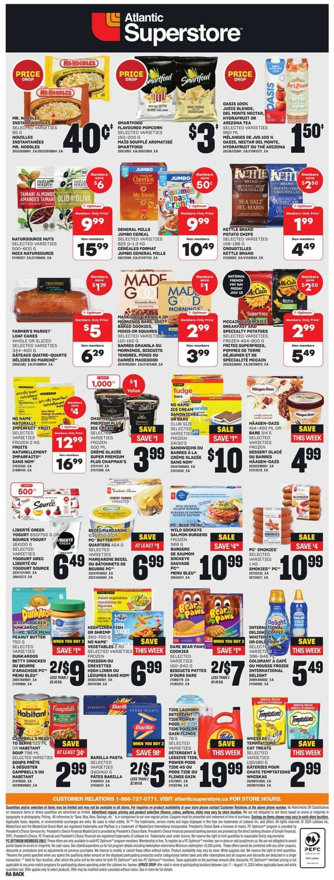 Flyer Atlantic Superstore 11.07.2024 - 17.07.2024