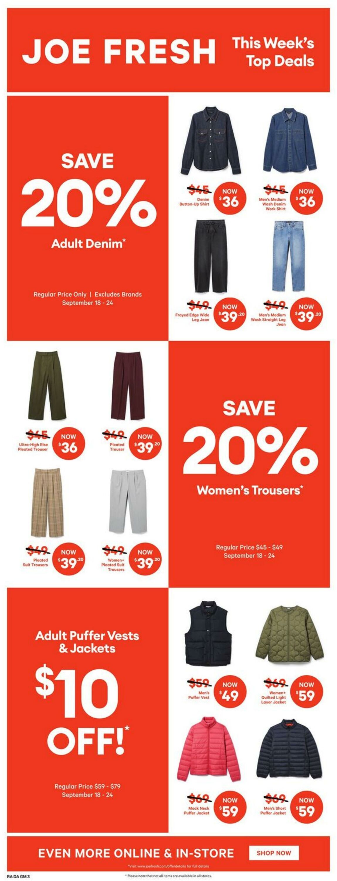 Flyer Atlantic Superstore 18.09.2025 - 24.09.2025