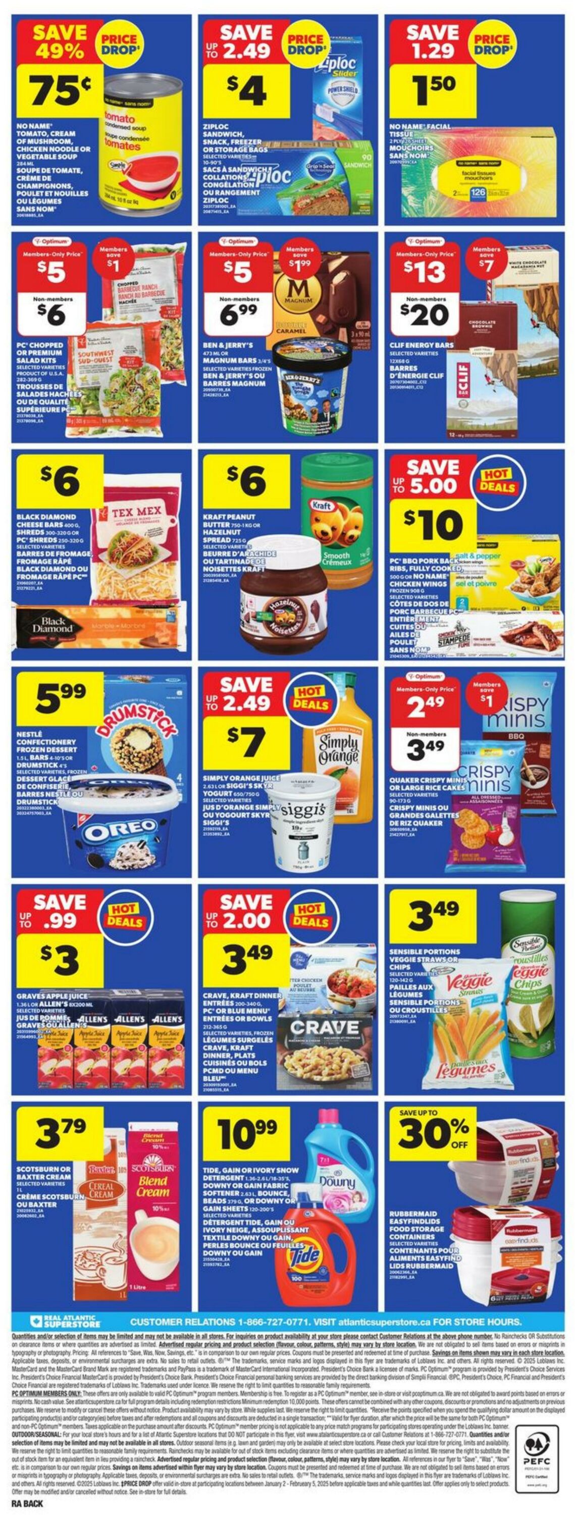 Flyer Atlantic Superstore 02.01.2025 - 08.01.2025