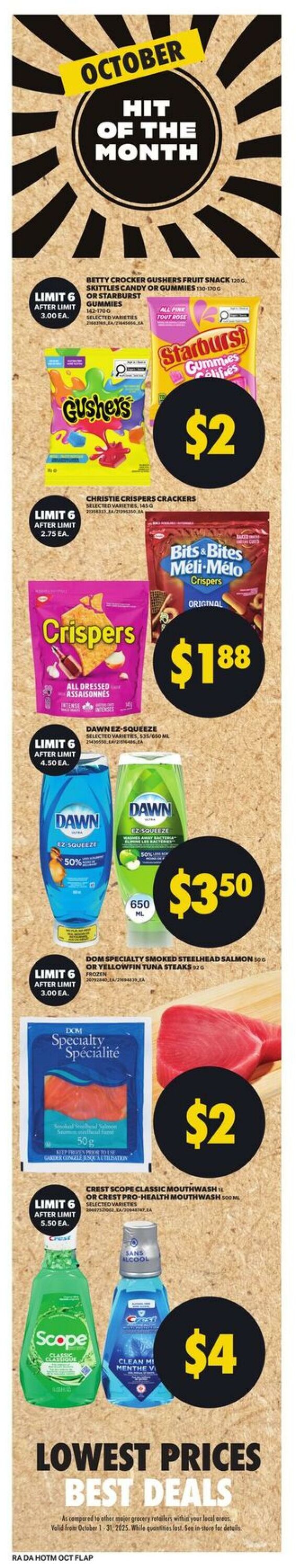 Flyer Atlantic Superstore 09.10.2025 - 15.10.2025