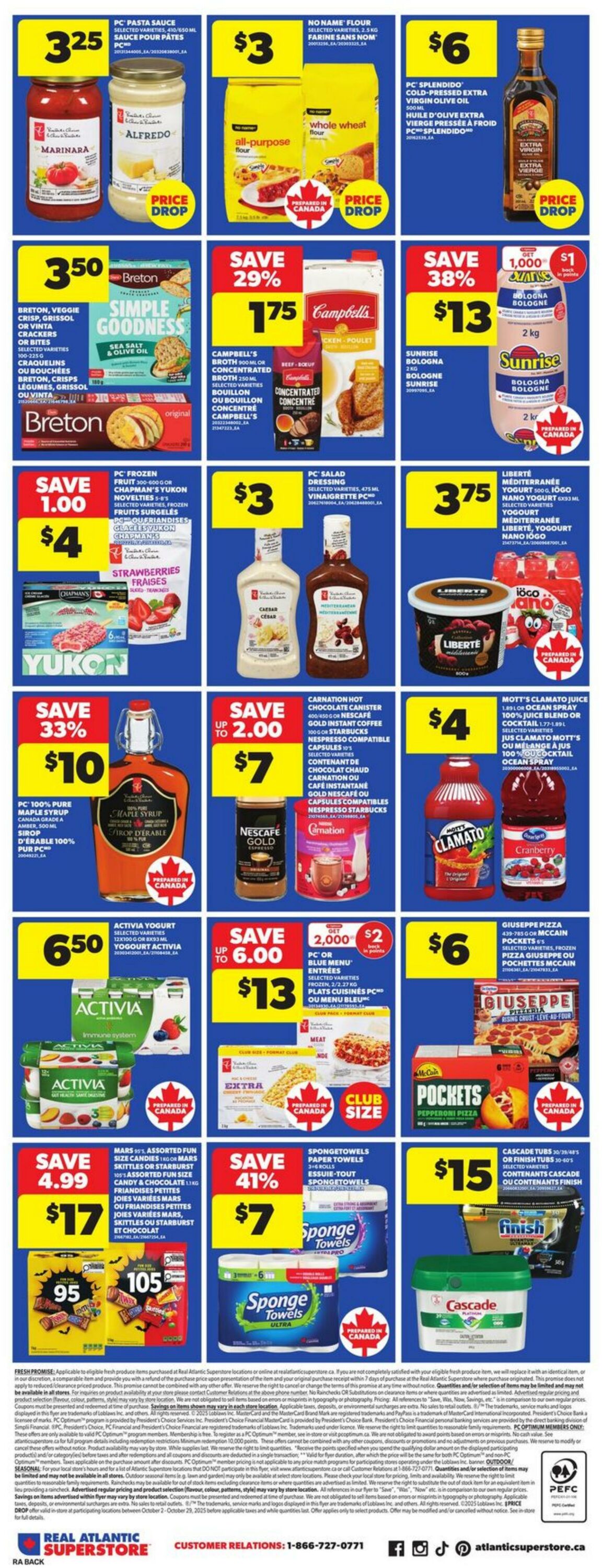 Flyer Atlantic Superstore 09.10.2025 - 15.10.2025