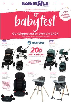 Flyer Babies'R'Us 05.06.2025 - 22.06.2025