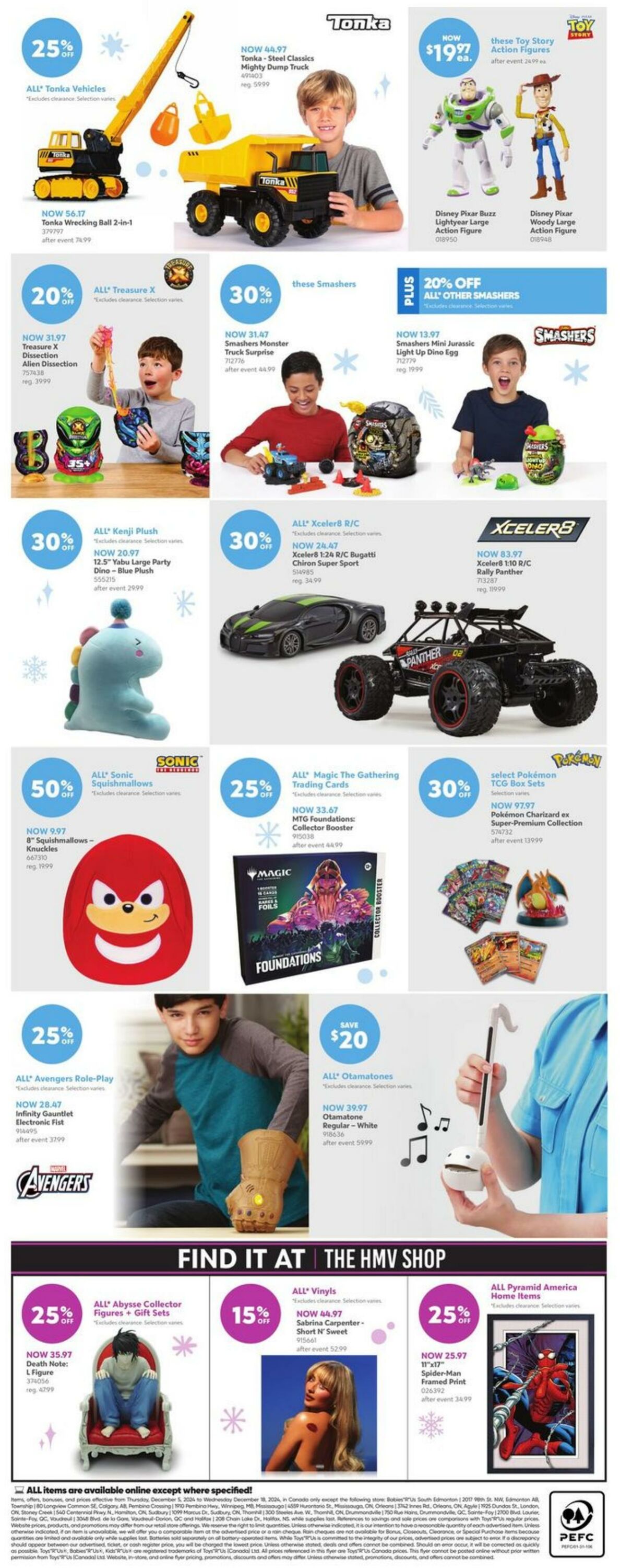 Flyer Toys'R'Us 05.12.2024 - 18.12.2024