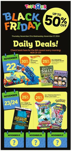 Flyer Toys'R'Us 21.11.2024 - 27.11.2024