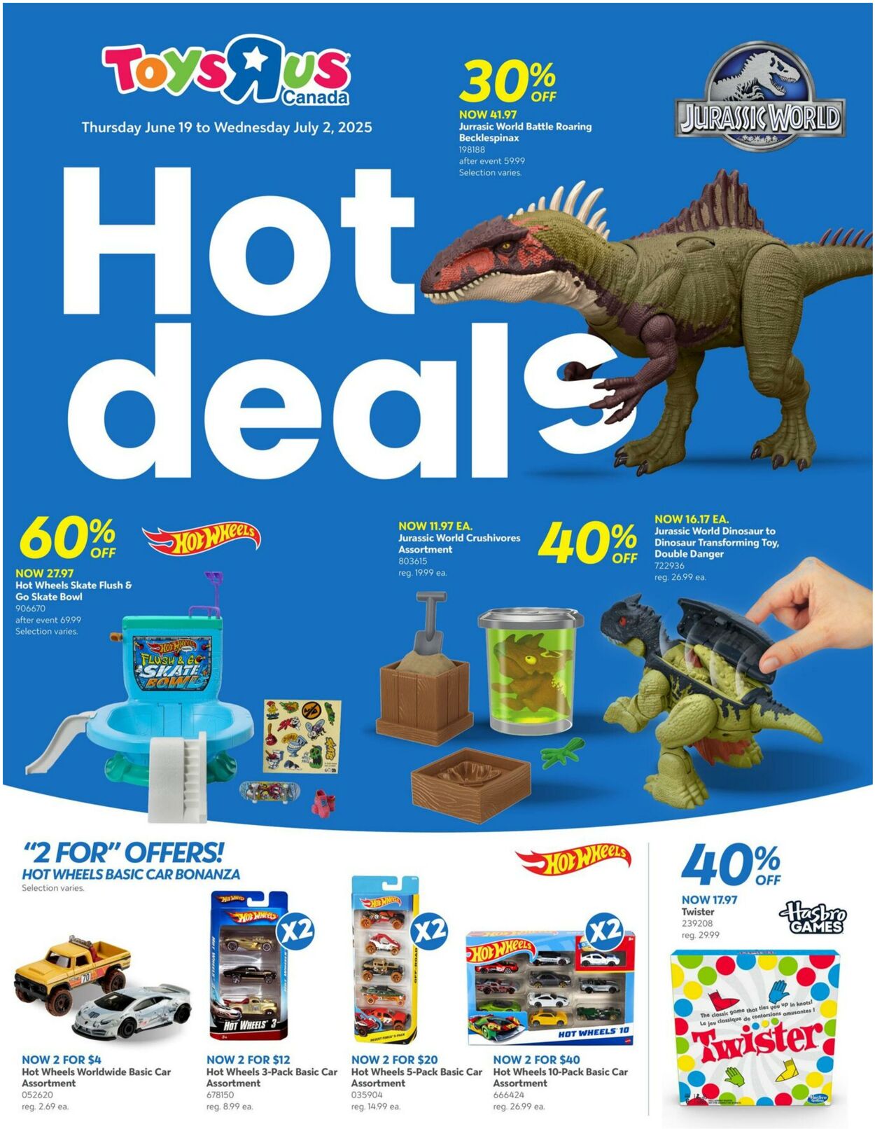 Flyer Toys'R'Us 19.06.2025 - 02.07.2025
