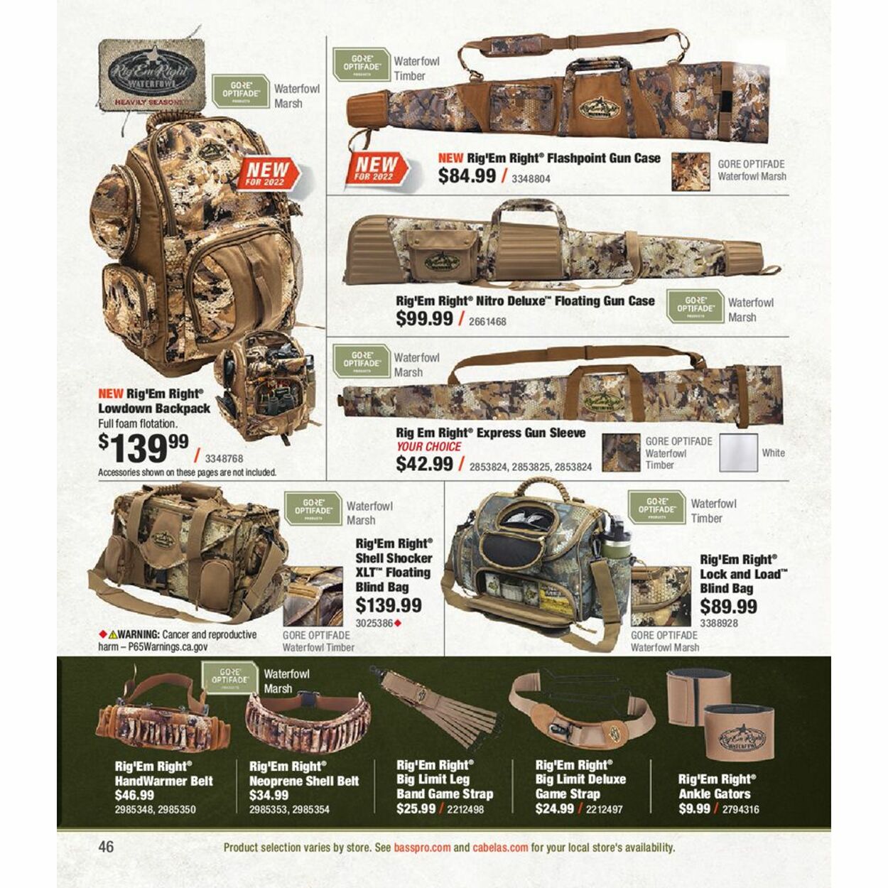 Flyer Bass Pro Shops 01.09.2022 - 30.04.2023