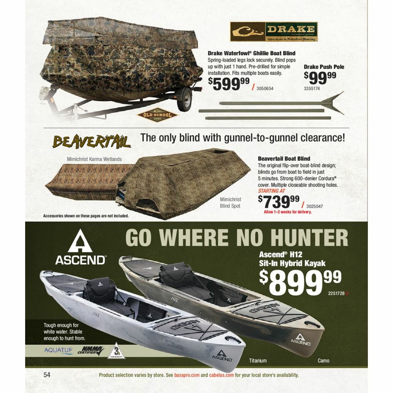 Flyer Bass Pro Shops 01.09.2022 - 30.04.2023