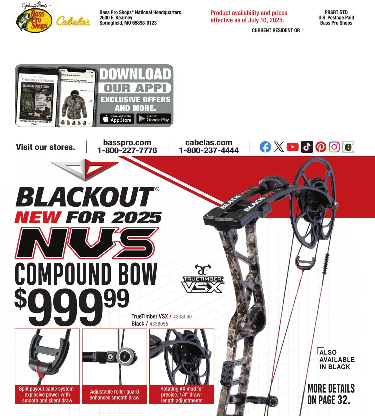 Flyer Bass Pro Shops 04.07.2025 - 04.12.2025