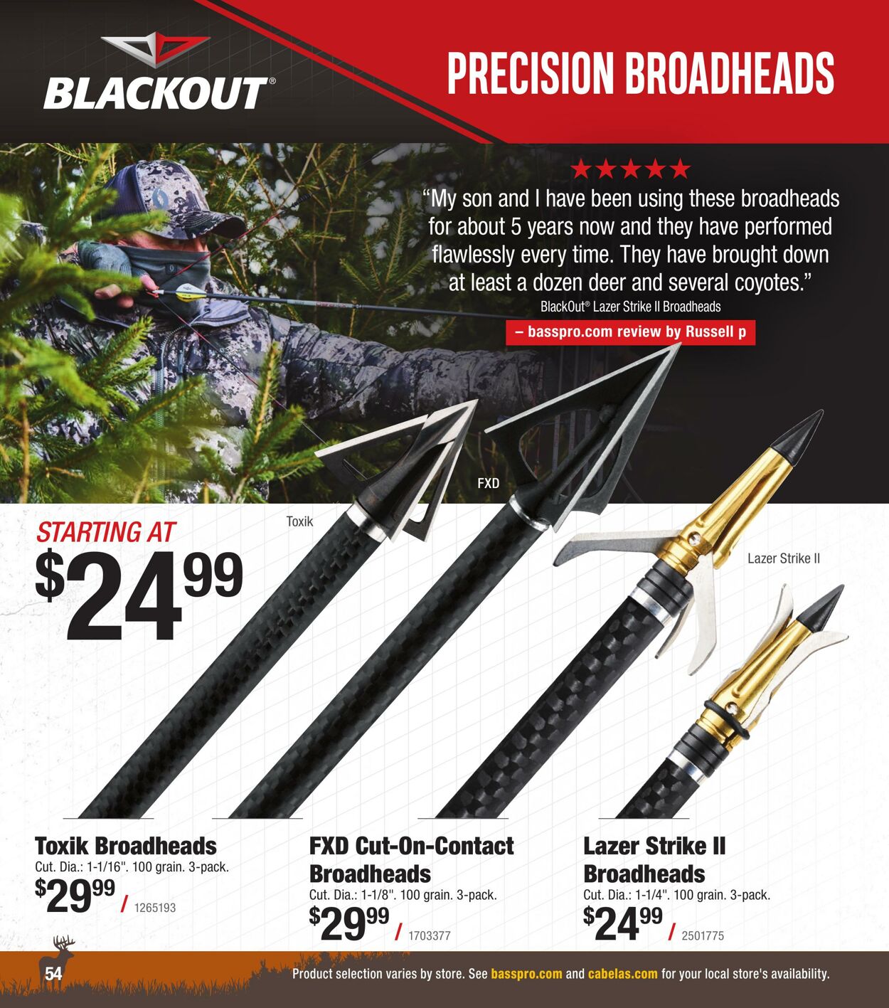 Flyer Bass Pro Shops 04.07.2025 - 04.12.2025