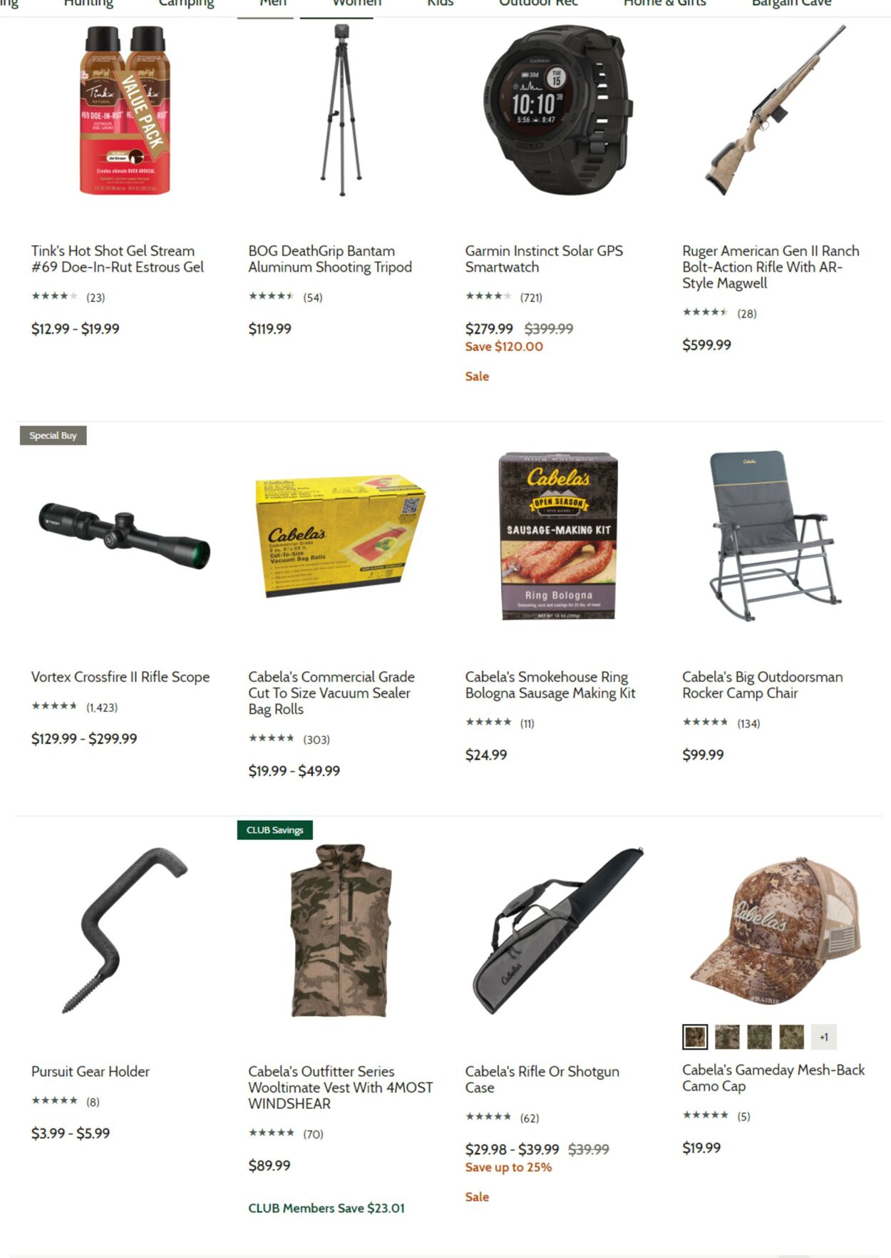 Bass Pro Shops Promotional flyers