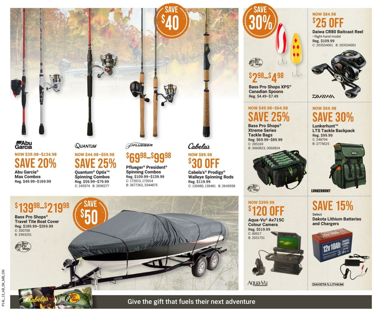 Flyer Bass Pro Shops 14.09.2023 - 27.09.2023