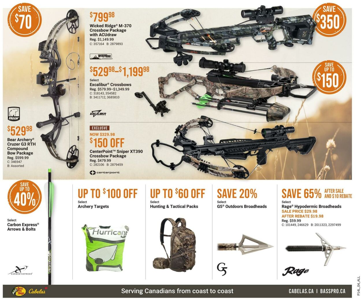 Flyer Bass Pro Shops 14.09.2023 - 27.09.2023