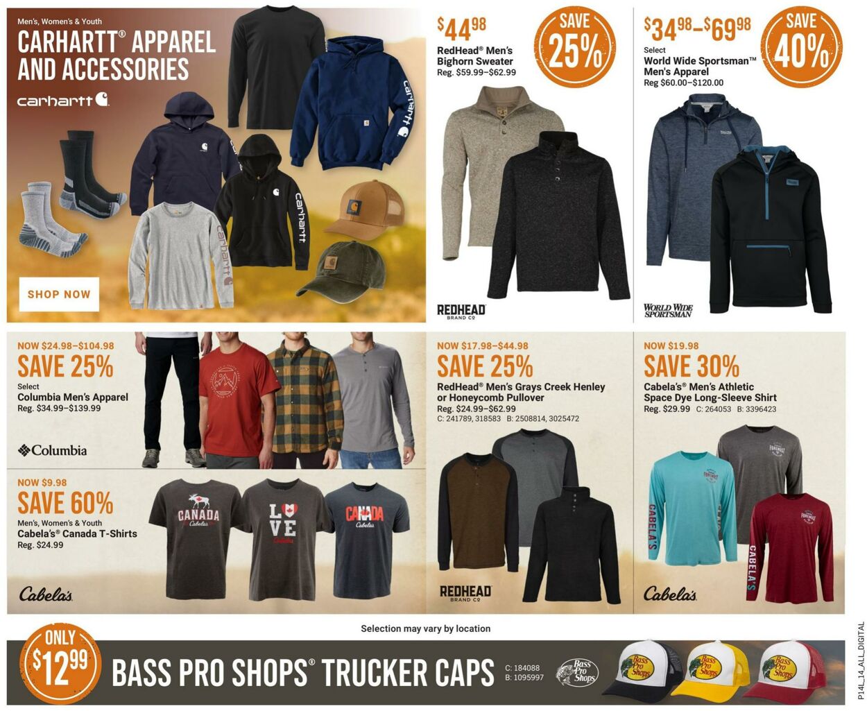 Flyer Bass Pro Shops 14.09.2023 - 27.09.2023