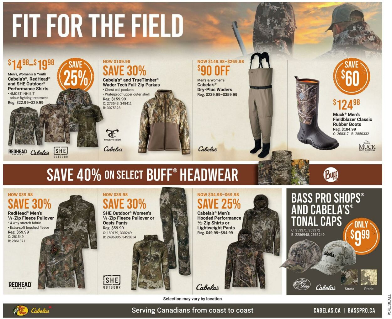 Flyer Bass Pro Shops 14.09.2023 - 27.09.2023