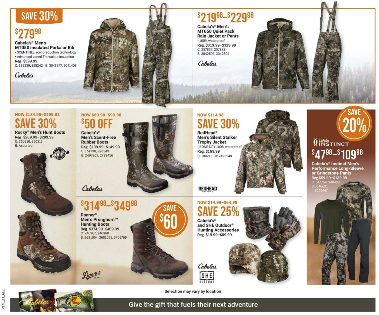 Flyer Bass Pro Shops 14.09.2023 - 27.09.2023