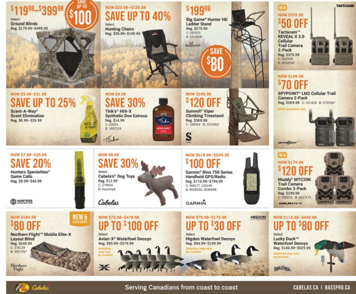 Flyer Bass Pro Shops 26.09.2024 - 09.10.2024