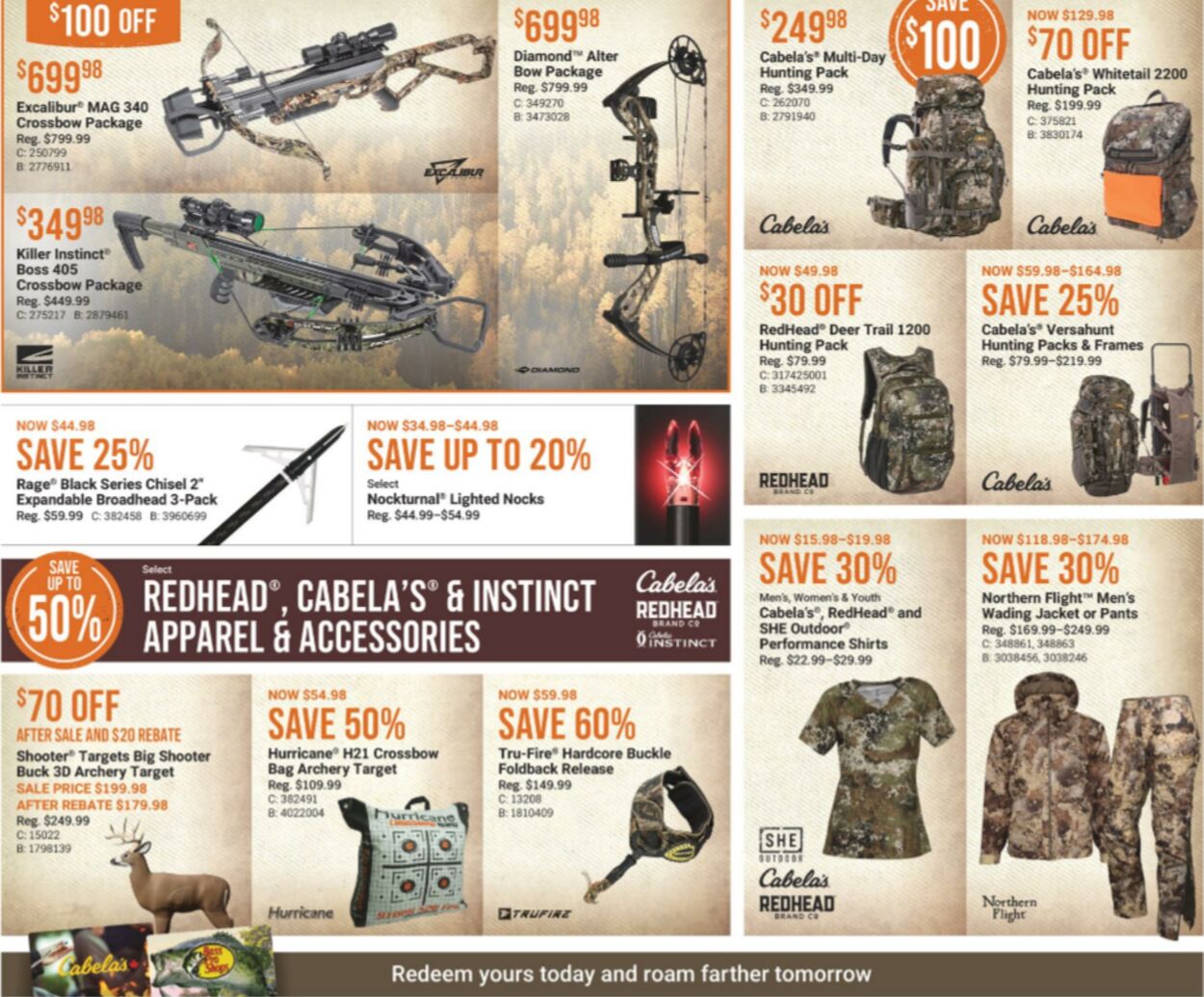 Flyer Bass Pro Shops 26.09.2024 - 09.10.2024