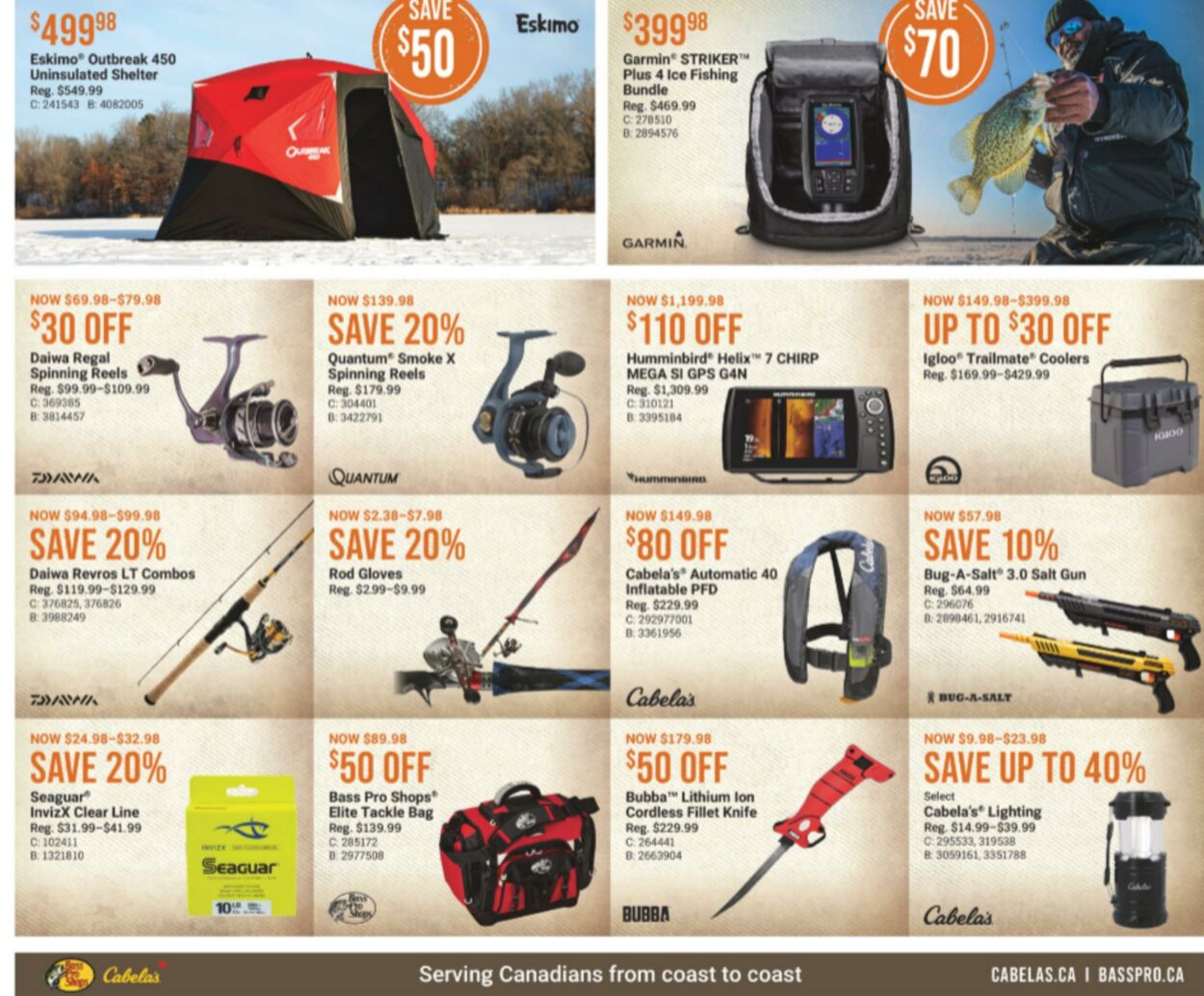 Flyer Bass Pro Shops 26.09.2024 - 09.10.2024