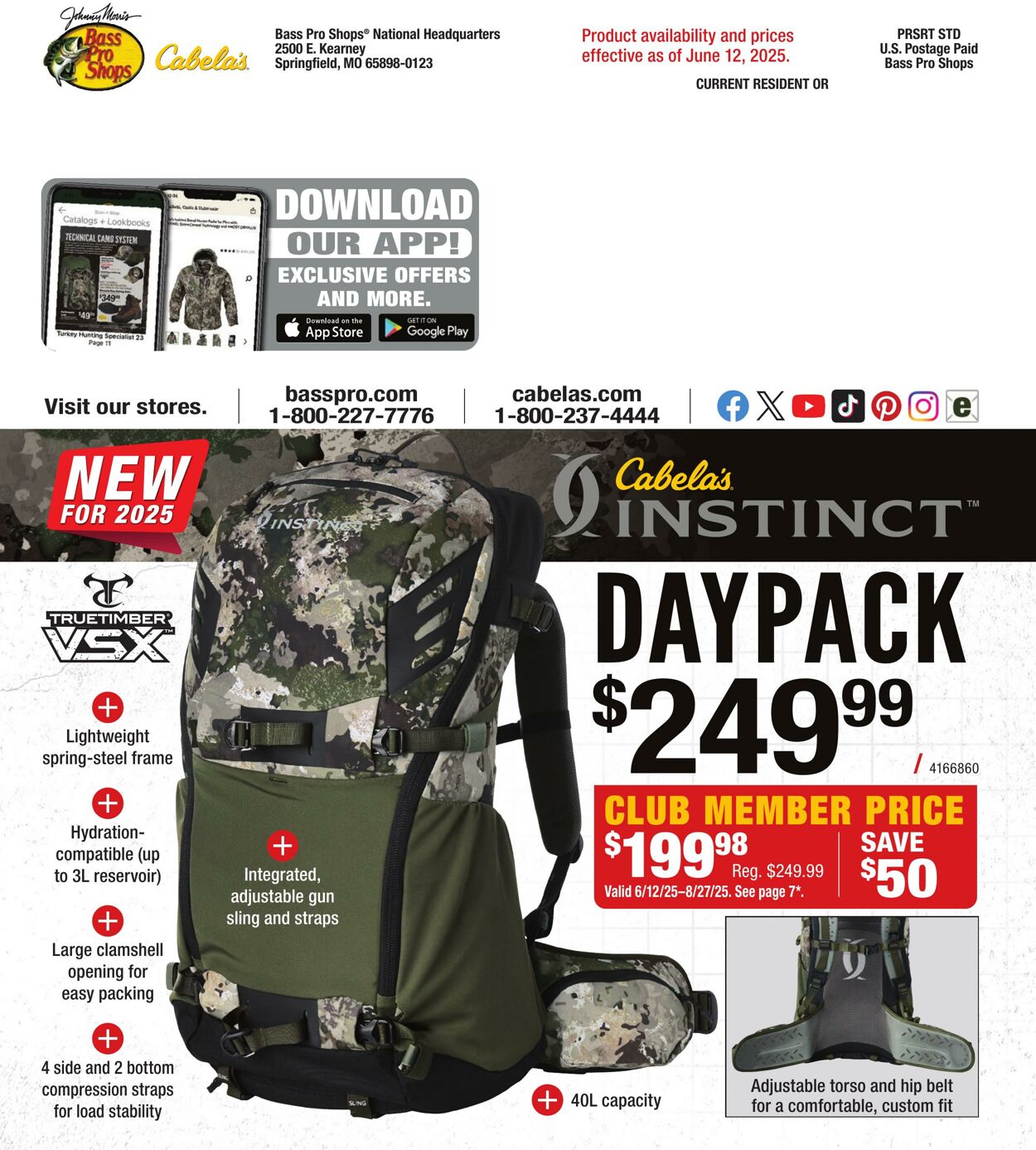 Flyer Bass Pro Shops 13.06.2025 - 13.12.2025
