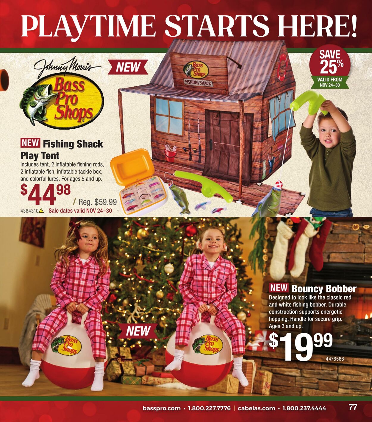 Flyer Bass Pro Shops 24.10.2025 - 24.12.2025
