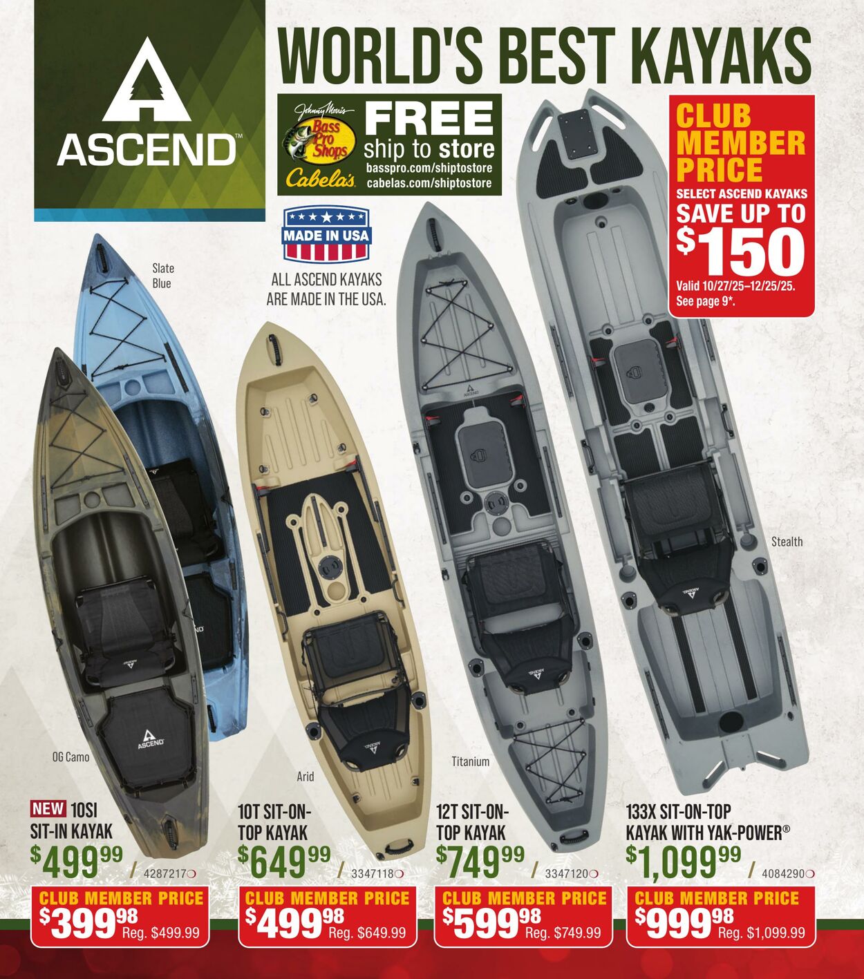 Flyer Bass Pro Shops 24.10.2025 - 24.12.2025