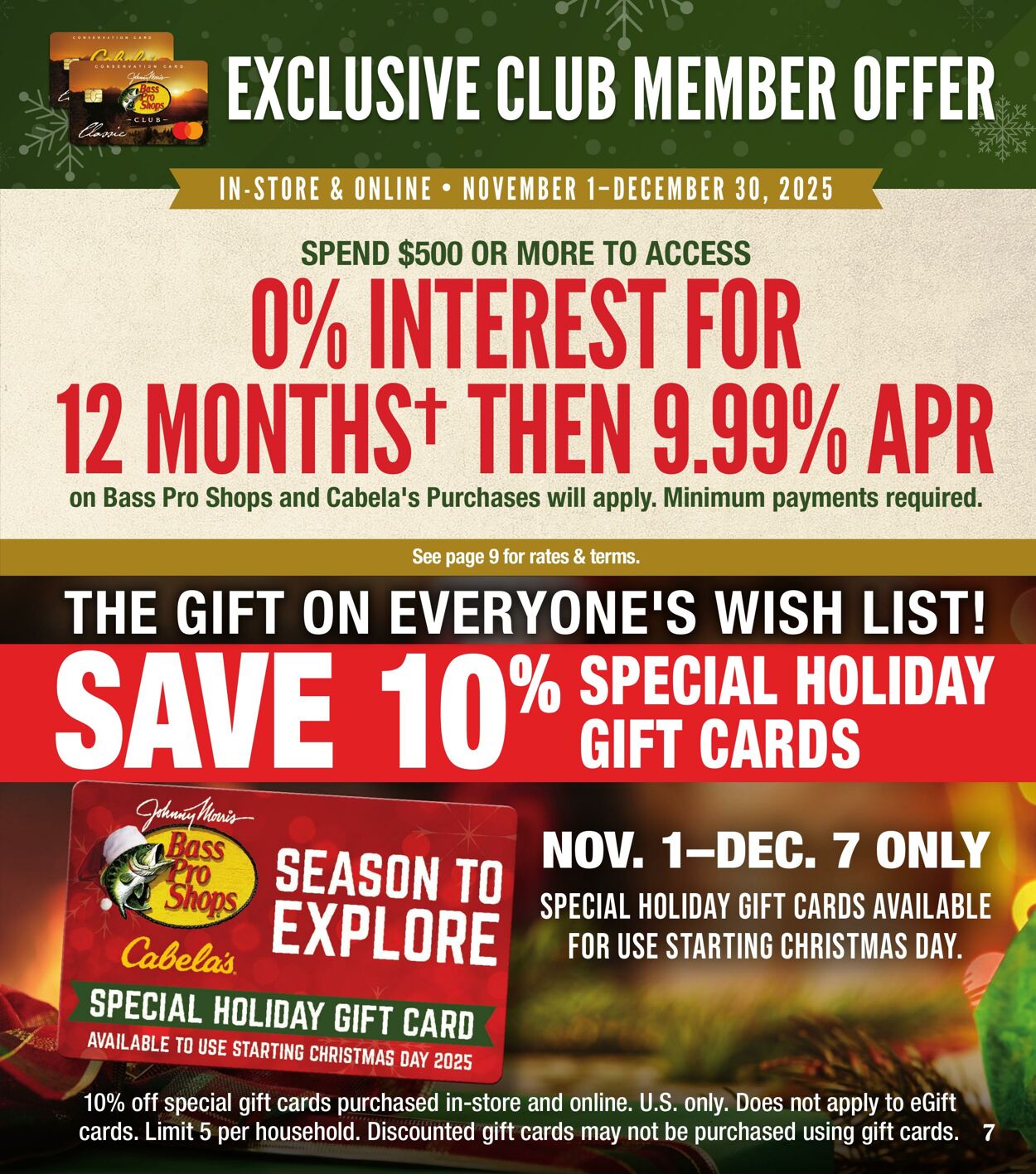 Flyer Bass Pro Shops 24.10.2025 - 24.12.2025
