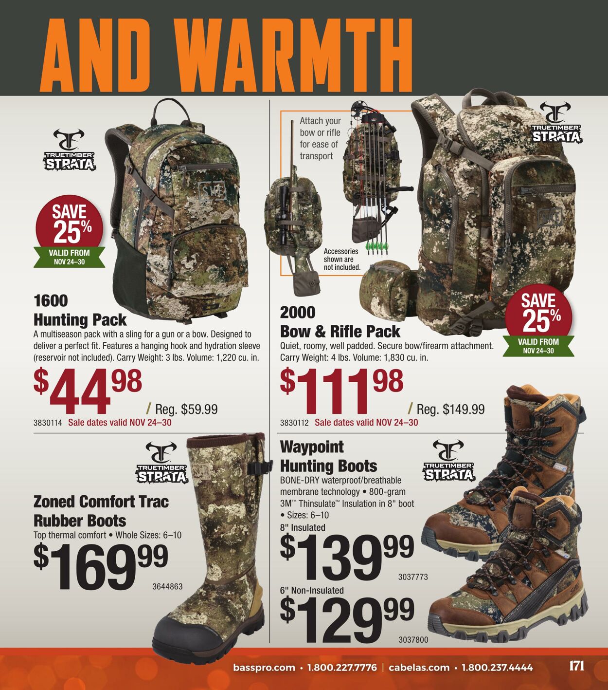 Flyer Bass Pro Shops 24.10.2025 - 24.12.2025