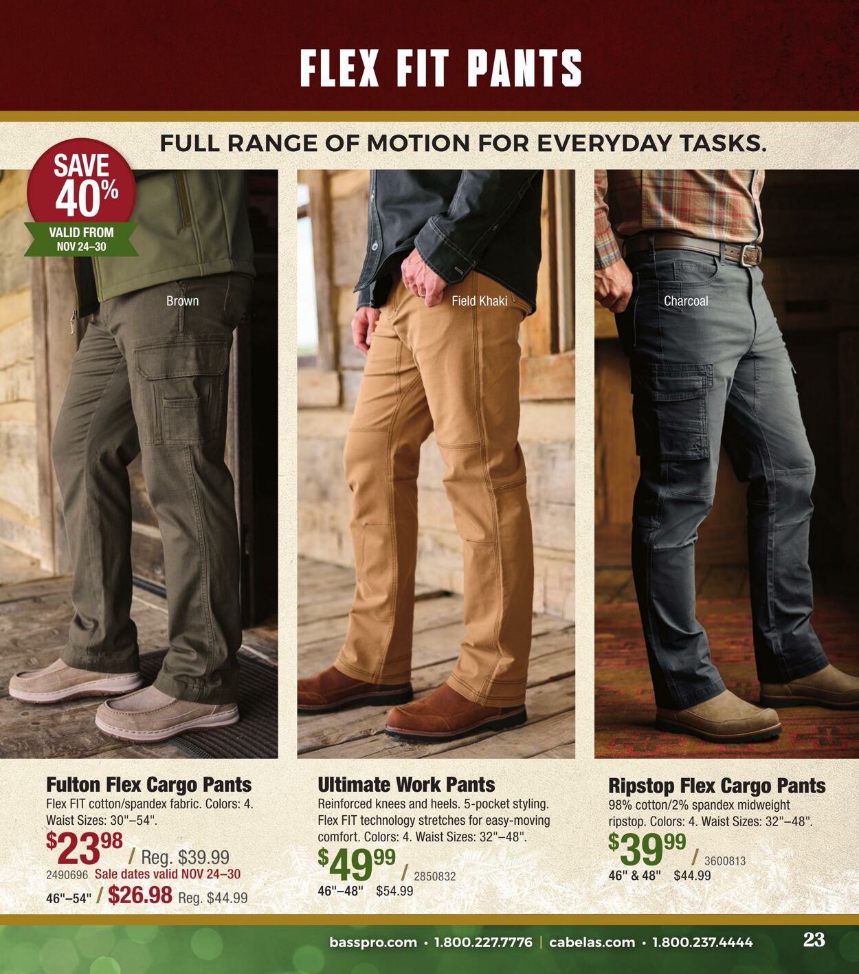 Flyer Bass Pro Shops 24.10.2025 - 24.12.2025