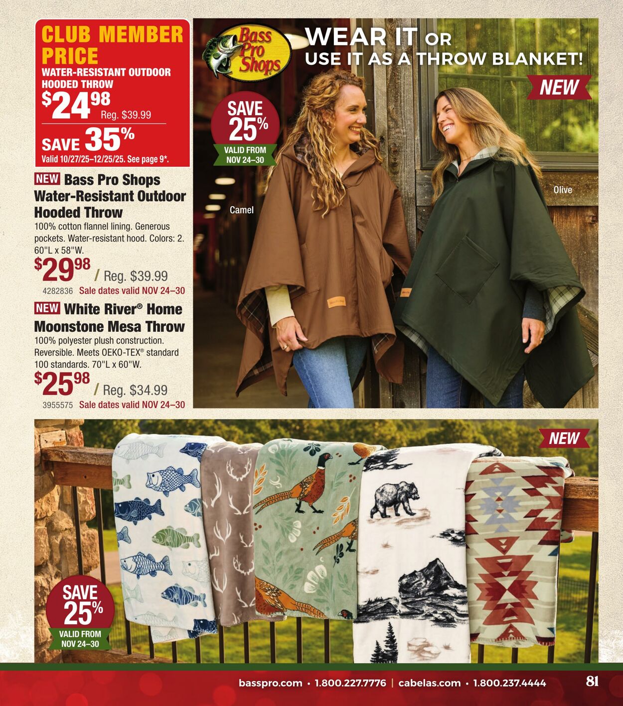 Flyer Bass Pro Shops 24.10.2025 - 24.12.2025