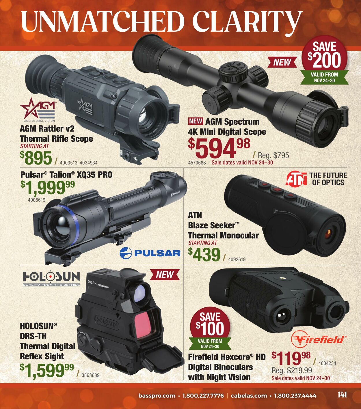Flyer Bass Pro Shops 24.10.2025 - 24.12.2025
