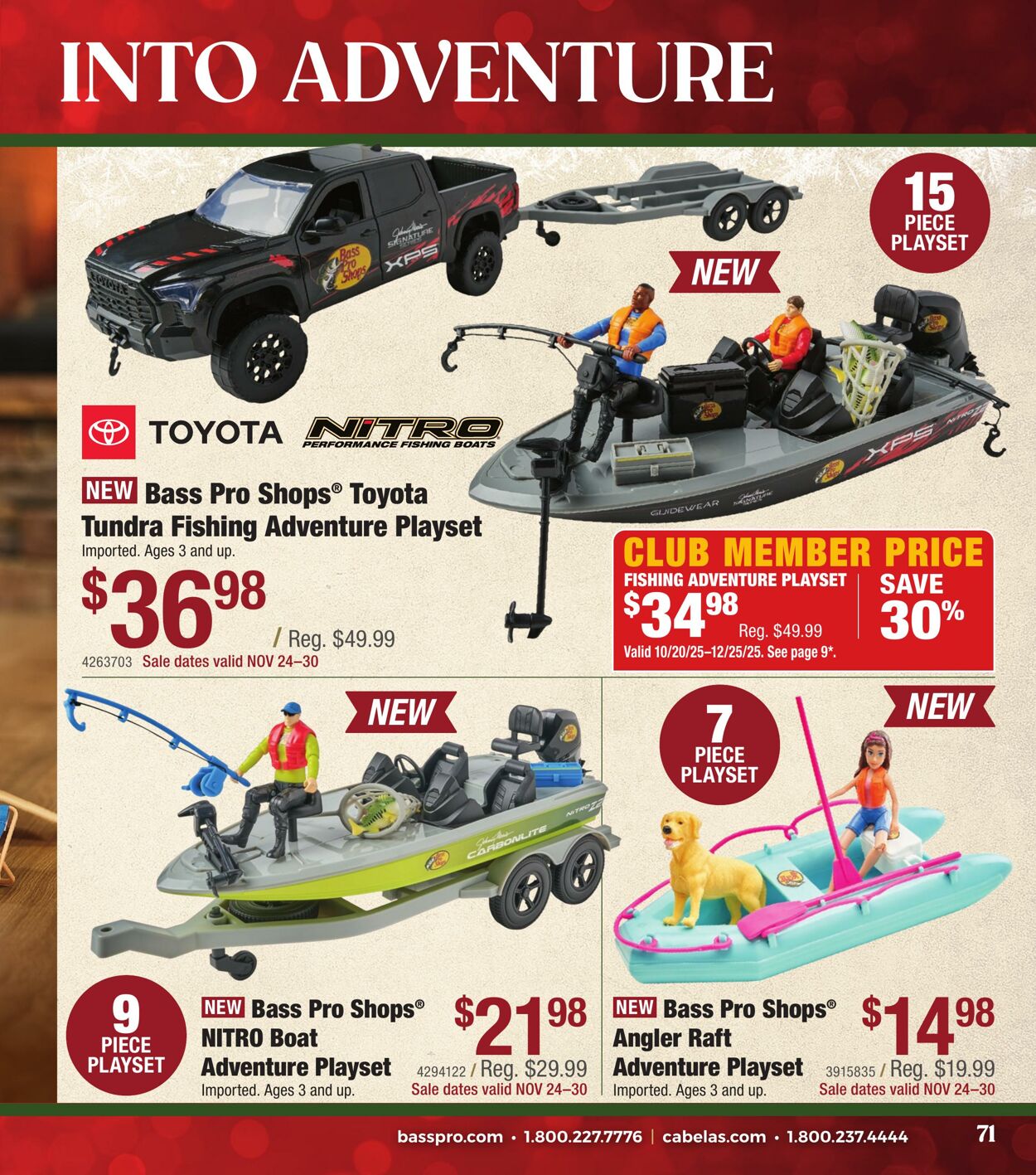 Flyer Bass Pro Shops 24.10.2025 - 24.12.2025