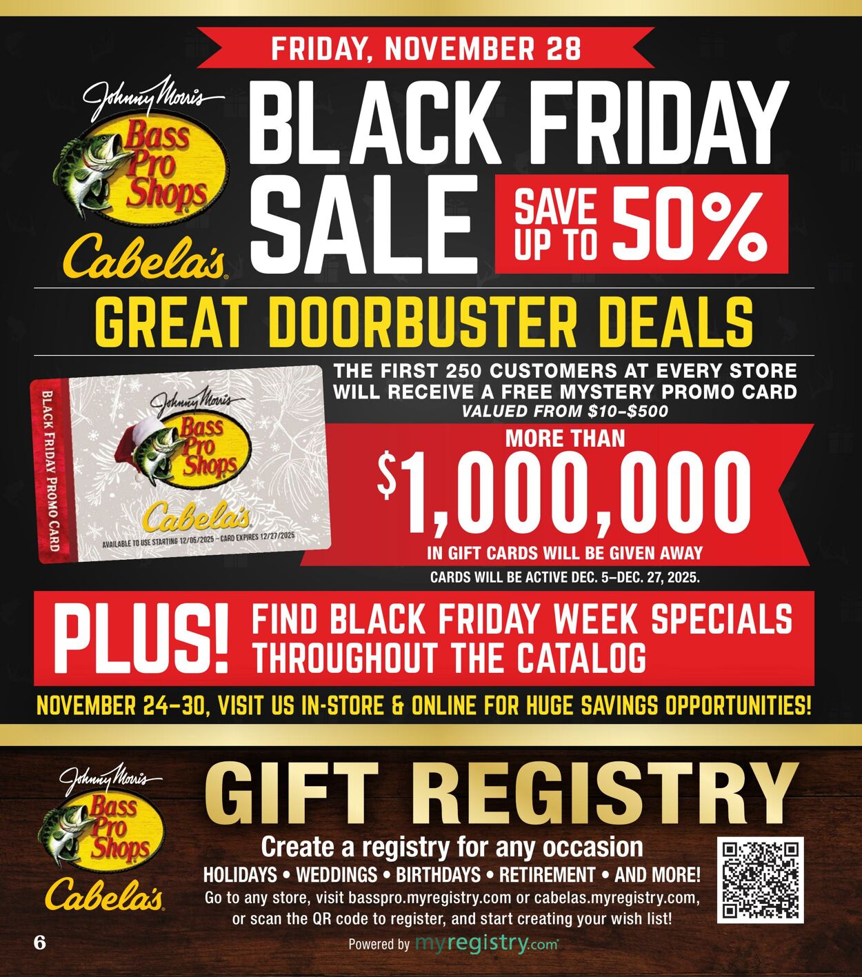 Flyer Bass Pro Shops 24.10.2025 - 24.12.2025