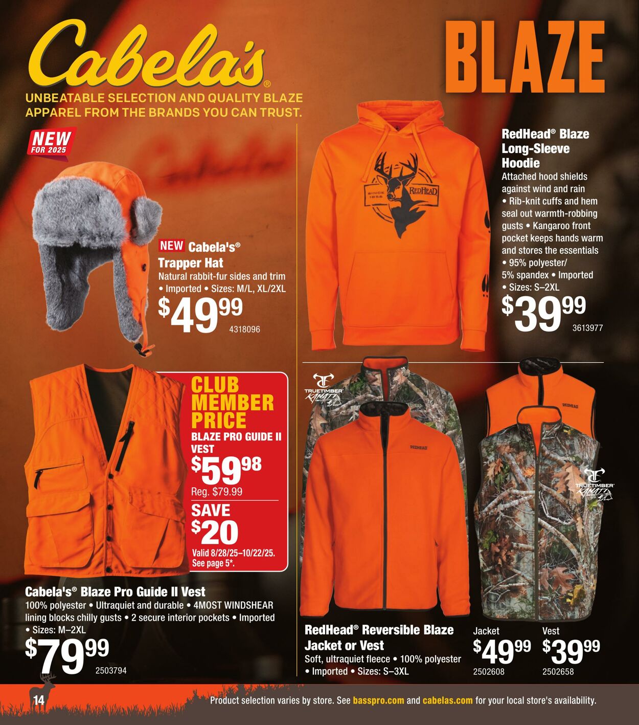 Flyer Bass Pro Shops 28.08.2025 - 28.10.2025