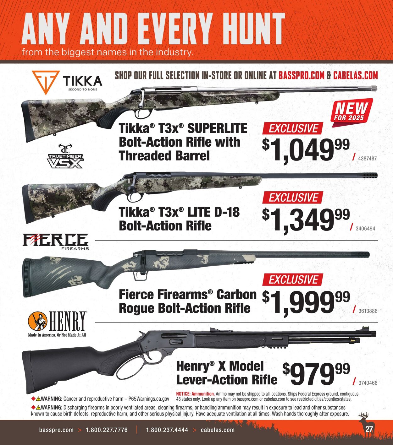 Flyer Bass Pro Shops 28.08.2025 - 28.10.2025