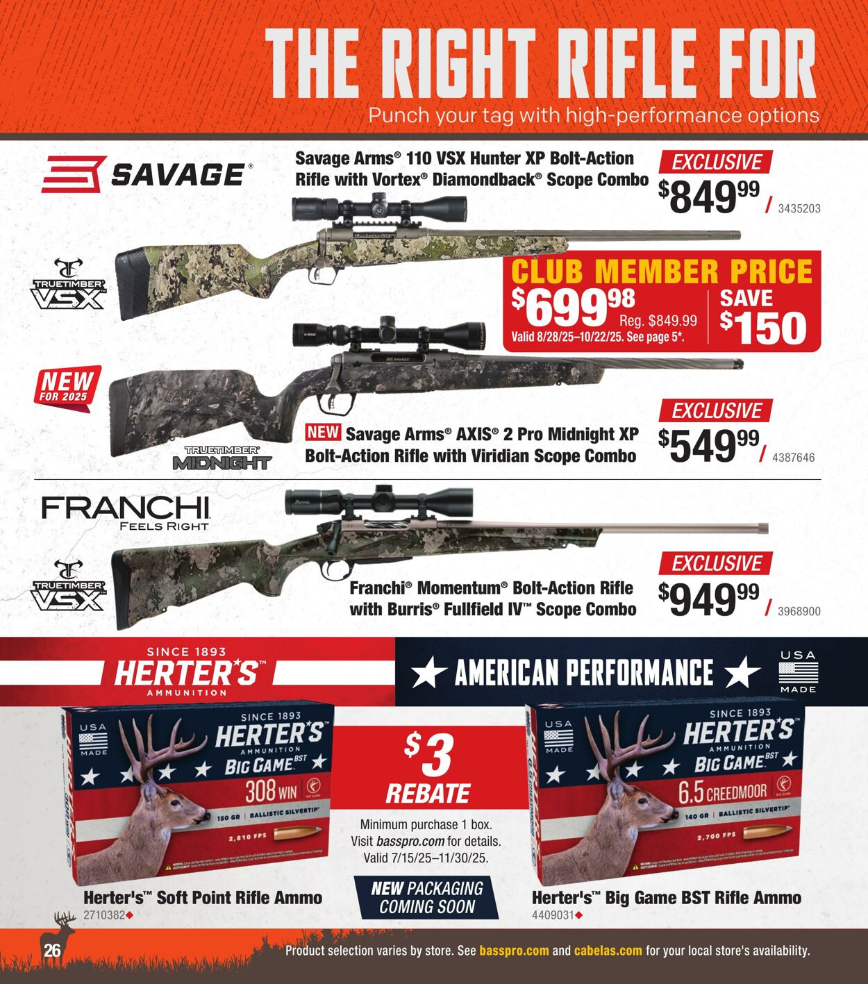 Flyer Bass Pro Shops 28.08.2025 - 28.10.2025