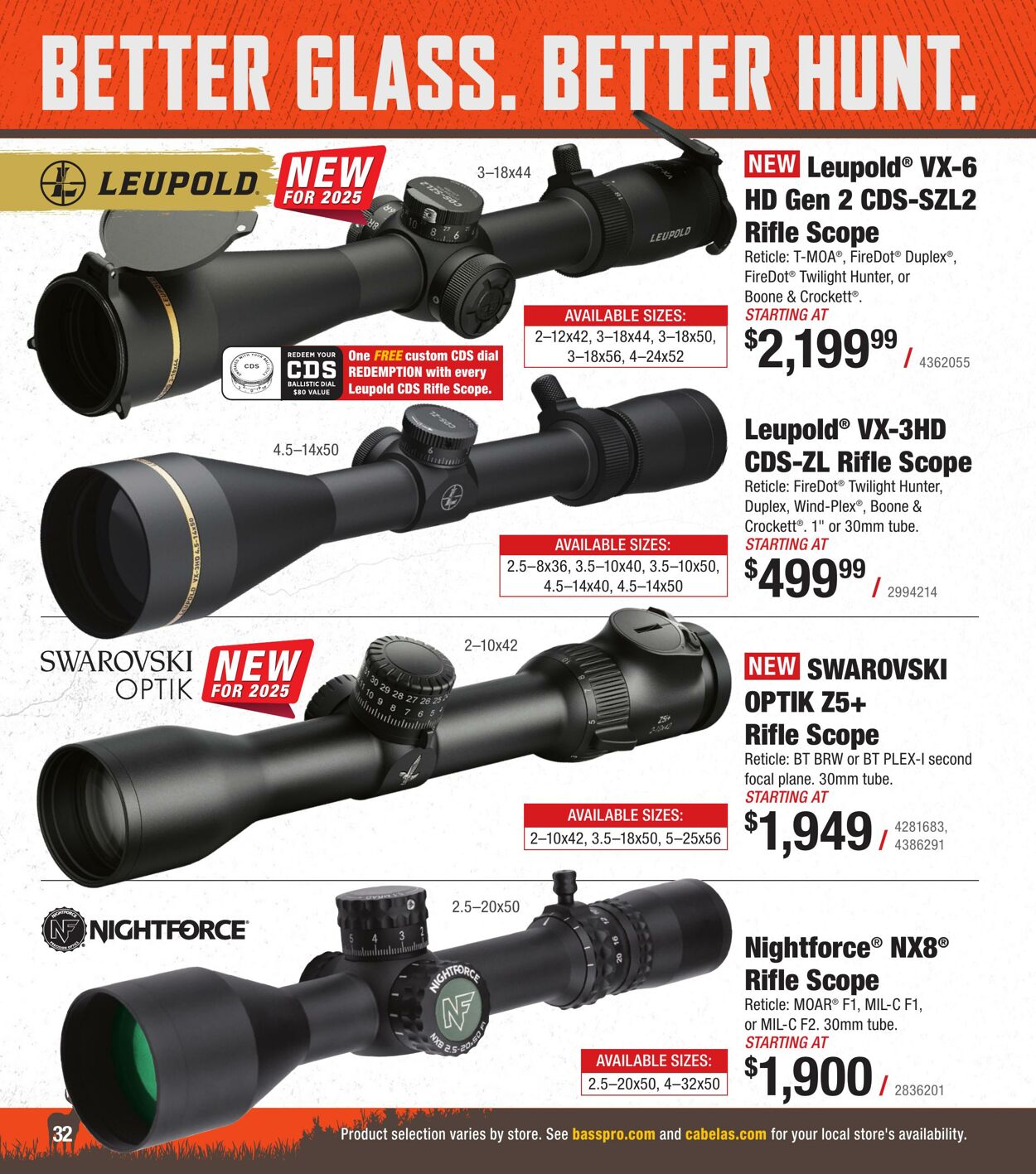 Flyer Bass Pro Shops 28.08.2025 - 28.10.2025