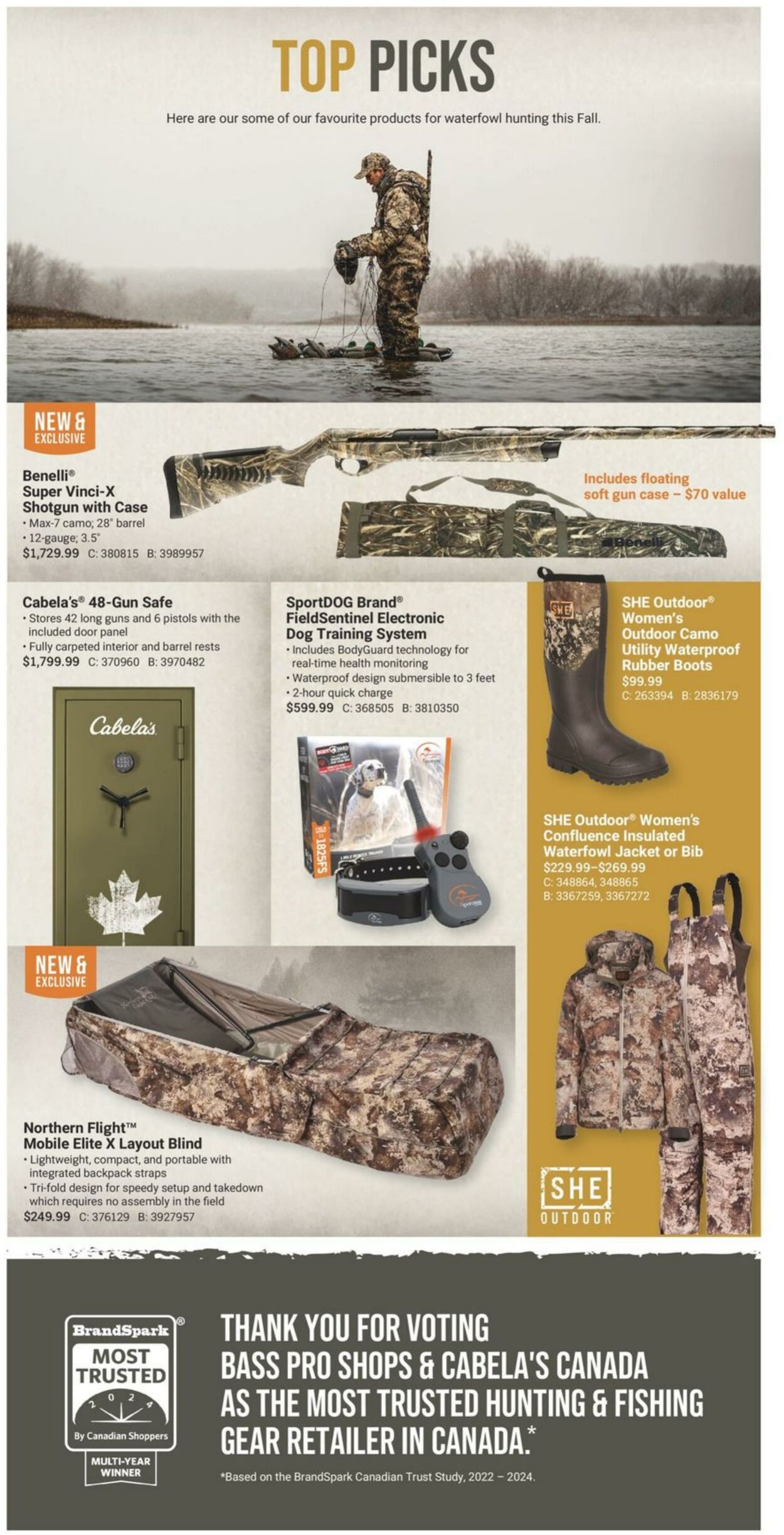 Flyer Bass Pro Shops 16.08.2024 - 31.10.2024