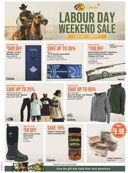 Flyer Bass Pro Shops 16.08.2024 - 31.10.2024