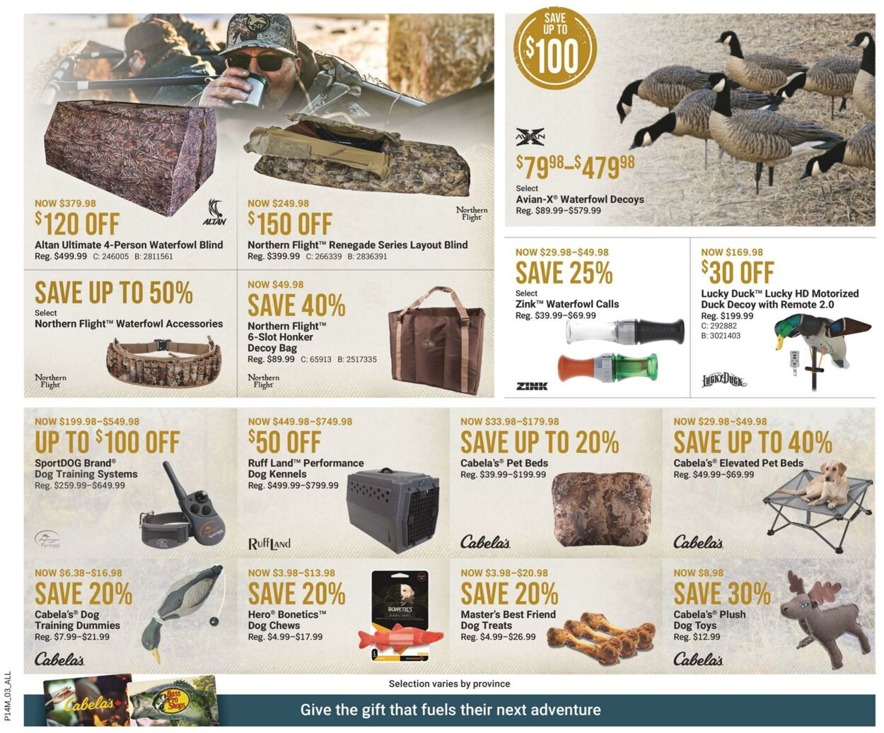 Flyer Bass Pro Shops 22.08.2024 - 11.09.2024