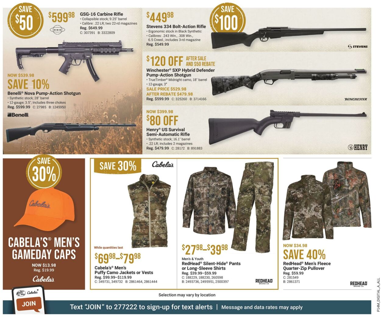 Flyer Bass Pro Shops 22.08.2024 - 11.09.2024